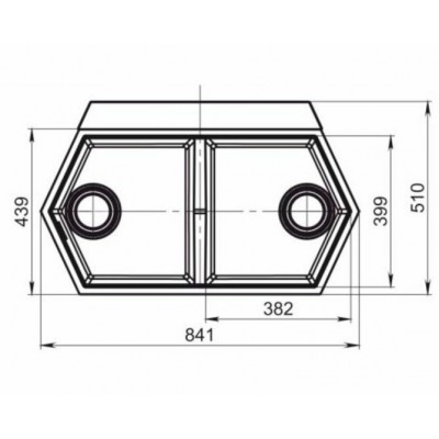 Мойка KitKraken Gulf Creamy бежевый 850х444 Мойка KitKraken Gulf Creamy бежевый 850х444