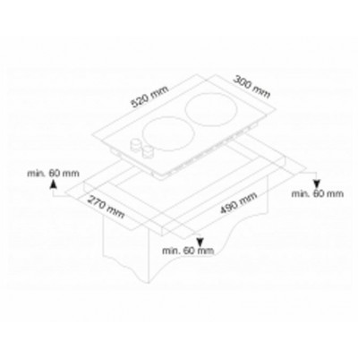 Варочная поверхность газовая LUX DORF H30N20S450 Варочная поверхность газовая LUX DORF H30N20S450