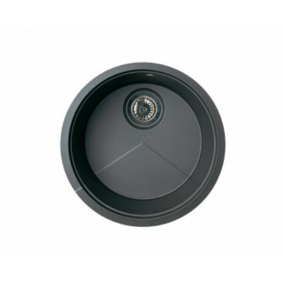 Мойка KitKraken Lake Graphite тёмно-серый 510х510 Мойка KitKraken Lake Graphite тёмно-серый 510х510