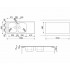 Мойка SMEG LYP116D 1160x500 Мойка SMEG LYP116D 1160x500