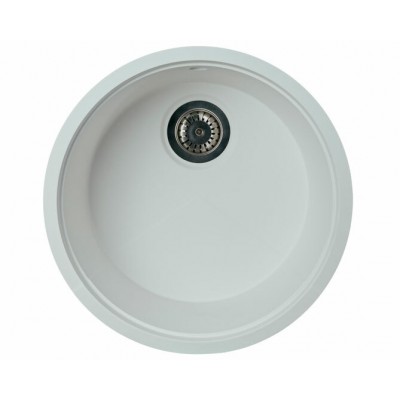 Мойка KitKraken Lake White белый 510х510 Мойка KitKraken Lake White белый 510х510