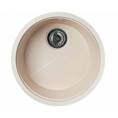 Мойка KitKraken Lake Creamy бежевый 510х510 Мойка KitKraken Lake Creamy бежевый 510х510