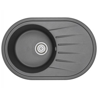 Мойка GRANULA ST-7601 чёрный 760х500мм (без сливной арматуры) Мойка GRANULA ST-7601 чёрный 760х500мм (без сливной арматуры)