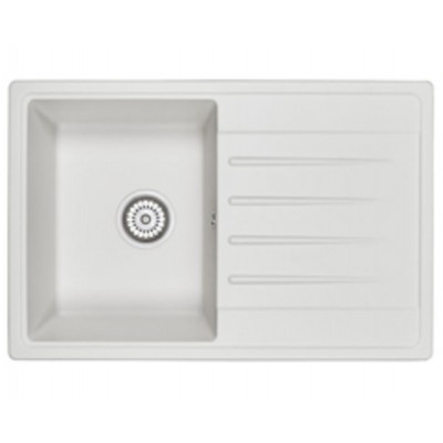 Мойка GRANULA ST-7602 белый 760х500мм (без сливной арматуры) Мойка GRANULA ST-7602 белый 760х500мм (без сливной арматуры)