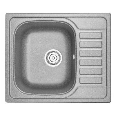 Мойка GRANULA GR-5801 АЛЮМИНИУМ 575х495мм Мойка GRANULA GR-5801 АЛЮМИНИУМ 575х495мм