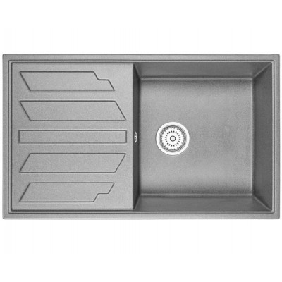 Мойка GRANULA GR-8601 АЛЮМИНИУМ 860х500мм Мойка GRANULA GR-8601 АЛЮМИНИУМ 860х500мм