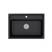 Мойка GRANULA KS-7301 чёрный 730х510мм