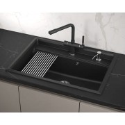 Мойка GRANULA KS-7301 шварц 730х510мм