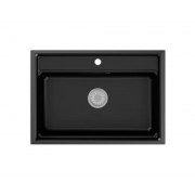 Мойка GRANULA KS-7301 шварц 730х510мм