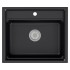 Мойка GRANULA KS-6003 чёрный 600х510мм Мойка GRANULA KS-6003 чёрный 600х510мм