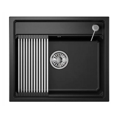 Мойка GRANULA KS-6003 чёрный 600х510мм Мойка GRANULA KS-6003 чёрный 600х510мм