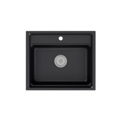 Мойка GRANULA KS-6003 чёрный 600х510мм Мойка GRANULA KS-6003 чёрный 600х510мм