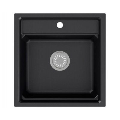 Мойка GRANULA KS-5002 чёрный 500х510мм Мойка GRANULA KS-5002 чёрный 500х510мм