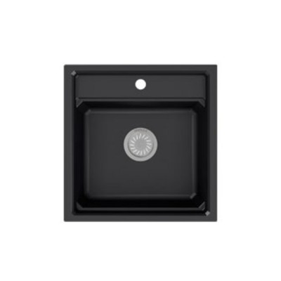 Мойка GRANULA KS-5002 чёрный 500х510мм Мойка GRANULA KS-5002 чёрный 500х510мм