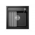Мойка GRANULA KS-5002 шварц 500х510мм Мойка GRANULA KS-5002 шварц 500х510мм