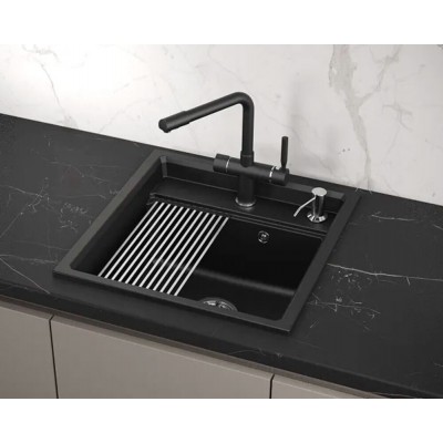 Мойка GRANULA KS-5002 шварц 500х510мм Мойка GRANULA KS-5002 шварц 500х510мм