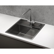 Кухонная мойка Granula KS-5051 СТАЛЬ САТИН 500х510 мм