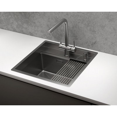 Кухонная мойка Granula KS-5051 СТАЛЬ САТИН 500х510 мм Кухонная мойка Granula KS-5051 СТАЛЬ САТИН 500х510 мм
