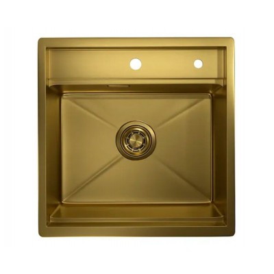 Кухонная мойка Granula KS-5051 ЗОЛОТО САТИН 500х510 мм Кухонная мойка Granula KS-5051 ЗОЛОТО САТИН 500х510 мм