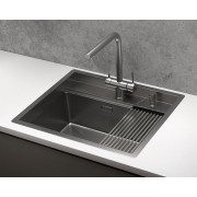 Кухонная мойка Granula KS-6051 СТАЛЬ САТИН 600х510 мм