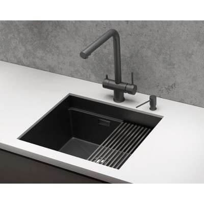 Кухонная мойка Granula KS-5045U ЧЕРНЫЙ МАТОВЫЙ 500х445 мм Кухонная мойка Granula KS-5045U ЧЕРНЫЙ МАТОВЫЙ 500х445 мм