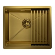 Кухонная мойка Granula KS-5045U ЗОЛОТО САТИН 500х445 мм