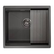 Кухонная мойка Granula KS-5045U ГРАФИТ МАТОВЫЙ 500х445 мм
