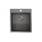 Кухонная мойка Granula GR-4600 ГРАФИТ МАТОВЫЙ 460х510 мм