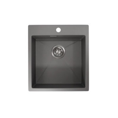 Кухонная мойка Granula GR-4600 ГРАФИТ МАТОВЫЙ 460х510 мм Кухонная мойка Granula GR-4600 ГРАФИТ МАТОВЫЙ 460х510 мм