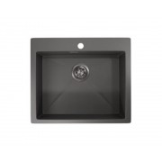 Кухонная мойка Granula GR-5951 ГРАФИТ МАТОВЫЙ 590х510 мм