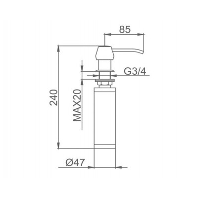 Дозатор Granula 1403 ЭСПРЕССО Дозатор Granula 1403 ЭСПРЕССО