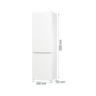 Холодильник GORENJE NRK6202EW4 Холодильник GORENJE NRK6202EW4