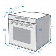 Духовой шкаф электрический Midea MO78107CGB