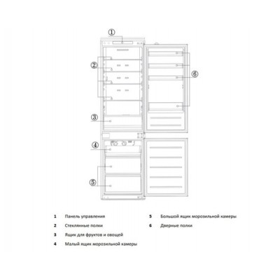 Холодильник встраиваемый AKPO CHA 300 TNFI Холодильник встраиваемый AKPO CHA 300 TNFI