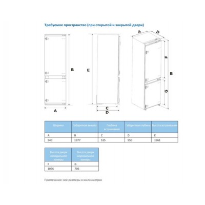 Холодильник встраиваемый AKPO CHA 300 TNFI Холодильник встраиваемый AKPO CHA 300 TNFI