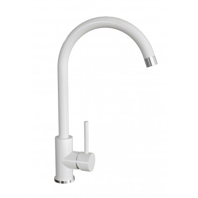 Смеситель DR.Gans СОЛО цвет белый Смеситель DR.Gans СОЛО цвет белый