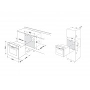 DeLonghi духовой шкаф DEO 745 BB NARA