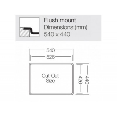 Кухонная мойка TopZero (prime) ME 500.GT10K Кухонная мойка TopZero (prime) ME 500.GT10K