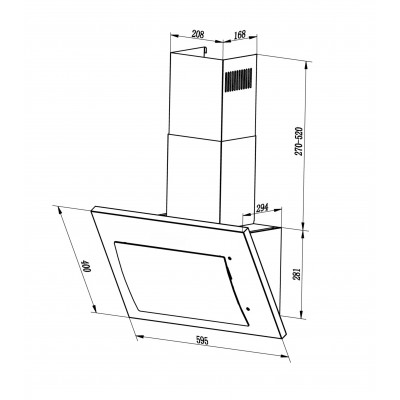 Вытяжка LEX MIKA GS 600 IVORY Вытяжка LEX MIKA GS 600 IVORY