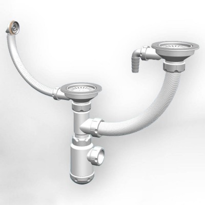 Сифон двойной Dr gans SMART GRAND 31 /2 Эконом Сифон двойной Dr gans SMART GRAND 31 /2 Эконом