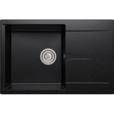 TOLERO GELCOAT Costa-760 мойка, цвет Черный TOLERO GELCOAT Costa-760 мойка, цвет Черный