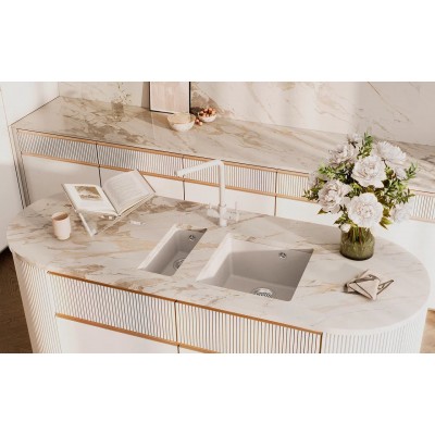 Мойка ULGRAN Quartz Undergraund 160-04 платина Мойка ULGRAN Quartz Undergraund 160-04 платина