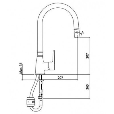 Смеситель TopZero OCTAVE CROM Смеситель TopZero OCTAVE CROM