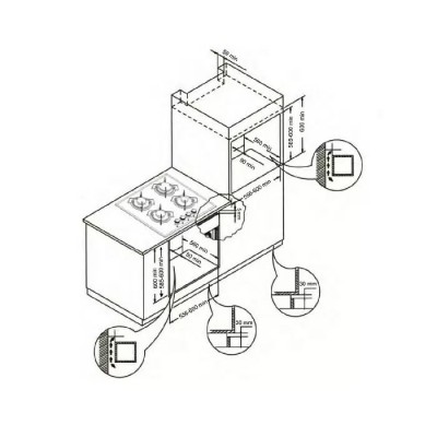 EVELUX Духовой шкаф EO 640 IR EVELUX Духовой шкаф EO 640 IR