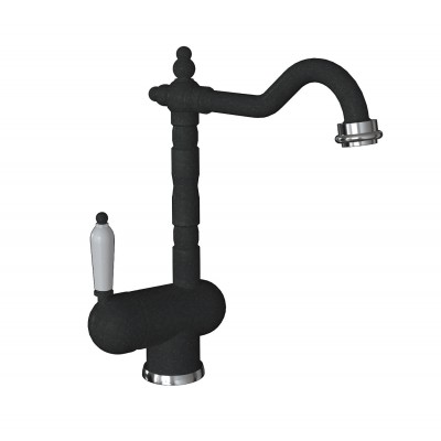 Смеситель Ода FL цвет черный, (РОССИЯ) Смеситель Ода FL цвет черный, (РОССИЯ)