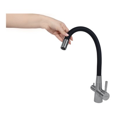 Кухонный смеситель ARONA ARM 304 BLACK Кухонный смеситель ARONA ARM 304 BLACK