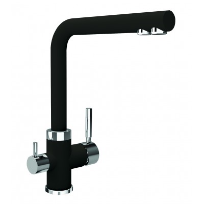 Смеситель Флорентина АРЕС FL цвет антрацит Смеситель Флорентина АРЕС FL цвет антрацит