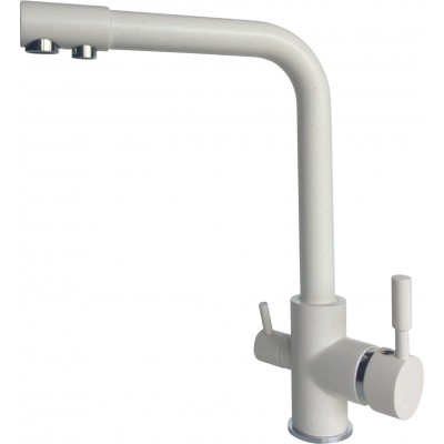 Смеситель Gerdamix DORADO белый хлопок (PL-36) Смеситель Gerdamix DORADO белый хлопок (PL-36)