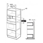 DeLonghi Встраиваемая микроволновая печь DMO 25BB ROMA
