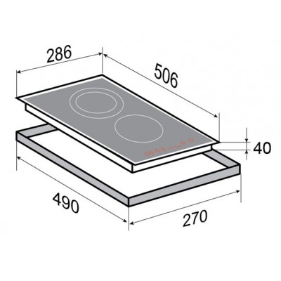 Варочная поверхность Zigmund & Shtain CNS 302.30 WX Варочная поверхность Zigmund & Shtain CNS 302.30 WX